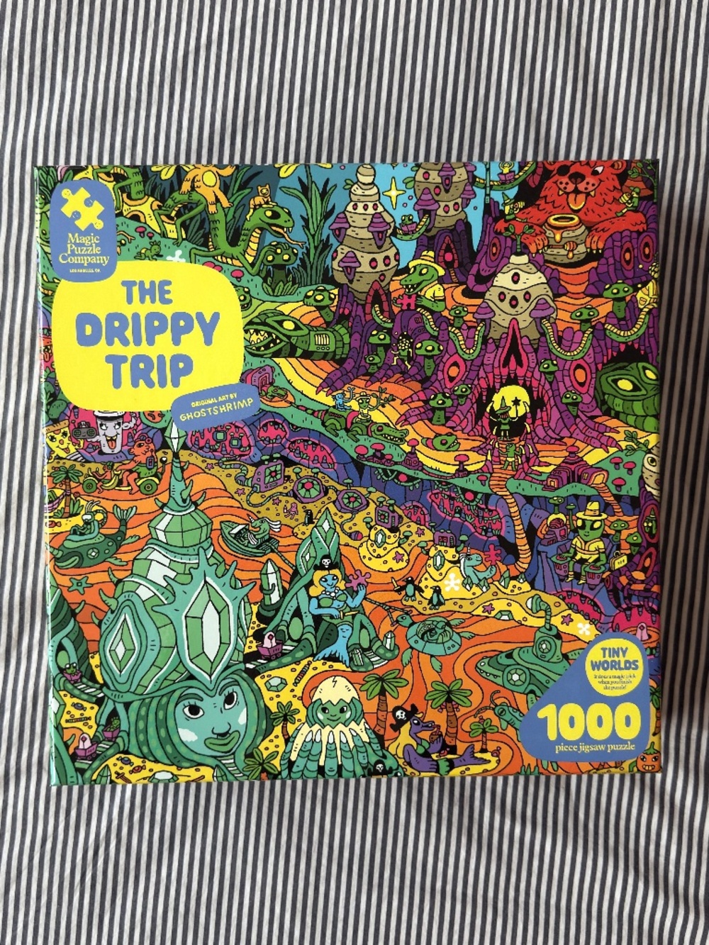 1000 piece Magic Puzzle Company "The Drippy Trip" Jigsaw Puzzle